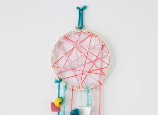 Birthday Inspiration: mit Kindern einen schönen Traumfänger basteln und verzieren