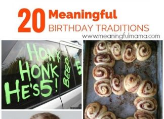 Birthday Party : 20 Meaningful Birthday Traditions – Birthday Ideas for Kids