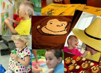 Birthday Party : A Curious George themed birthday party