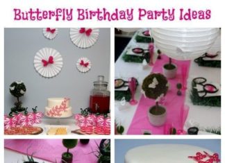 Birthday Party : Butterfly Birthday Party Ideas – Decorations, food and more!