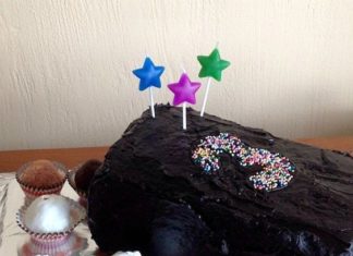 Birthday Party : Easy Birthday Cake decor!