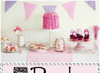 Birthday Party : I love how easy she breaks-down the essentials of doing a party layout for a blo…