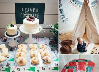 Birthday Party Inspiration : A Modern Camp First Birthday Party