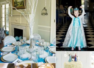 Birthday Party Inspiration : A Stunning Frozen-Themed Birthday Party Even Elsa Would Approve