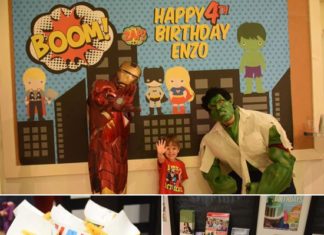 Birthday Party Inspiration : A Superhero Party That Packs a Powerful Punch