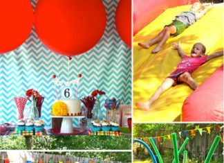 Birthday Party Inspiration : A Wet and Wild Wipeout Party
