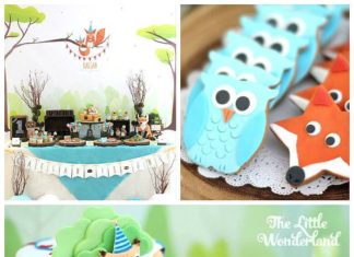 Birthday Party Inspiration : A birthday party theme for little cuties who love the outdoors and woodland crea…