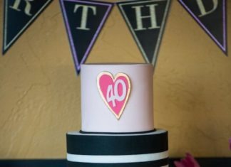 Birthday Party Inspiration : A fabulous forty layer cake!