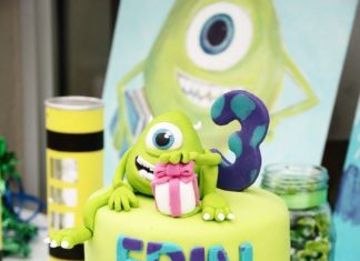 Birthday Party Inspiration : Any Monsters Inc. fans? If so than this party has just the right amount of cuten…