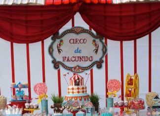 Birthday Party Inspiration : Curious George at the Circus tablescape!