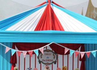 Birthday Party Inspiration : Curious George party tent!