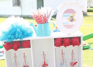 Birthday Party Inspiration : Curious George water bar!