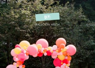 Birthday Party Inspiration : DIY Balloon Arch