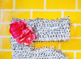 Birthday Party Inspiration : DIY Number Piñata with fringe!