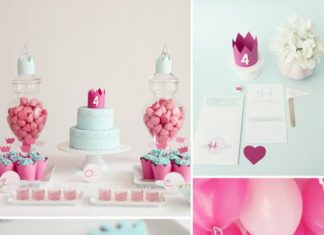 Birthday Party Inspiration : Elegant spin on the classic Princess theme