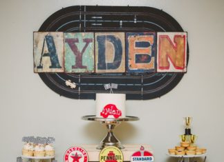Birthday Party Inspiration : Hot Rod! A Supercool Race Car Birthday Party