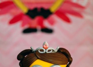 Birthday Party Inspiration : If you or your little girl love Minions and their unique language, this sweet pa…