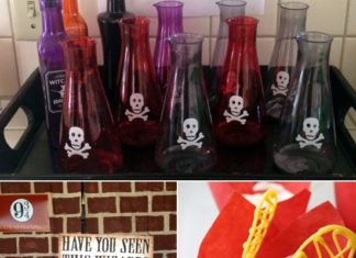 Birthday Party Inspiration : Magic potion tables and levitation spells!