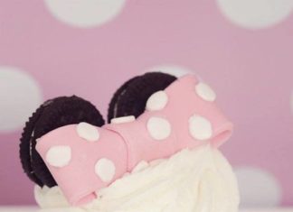 Birthday Party Inspiration : Minnie Mouse Birthday Party Cupcakes