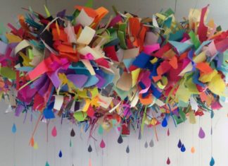 Birthday Party Inspiration : Rainbow Color Cloud | Paper Party LOVE!