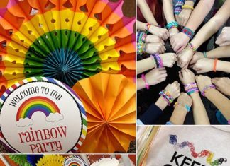 Birthday Party Inspiration : Rainbow Loom Birthday Party Ideas