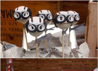 Birthday Party Inspiration : Snack ideas for a vintage motorcycle birthday party (love those cake pops!)