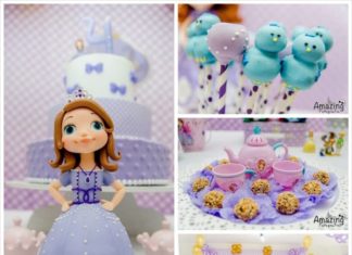 Birthday Party Inspiration : Sofia the First Themed Birthday Party with So Many Cute Ideas via Kara’s Party I…