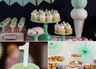 Birthday Party Inspiration : The Bachelor's Molly Mesnick Celebrates Riley's First Birthday in a Swee…