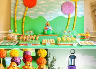 Birthday Party Inspiration : This adorable birthday party has taken our Lorax love to a new level!