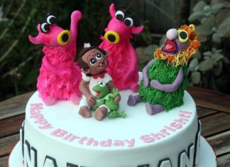 Birthday Party Inspiration : This cake makes us want to sing a certain song.