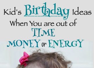 Birthday Party : Is one of your kid's birthdays coming up and you find yourself out of time, …