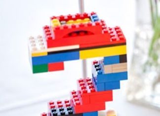 Birthday Party : Lego Number as a Lego Birthday Party Centerpiece