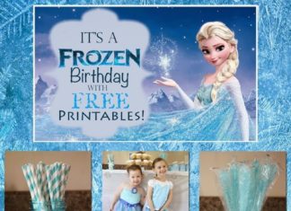 Birthday Party : Like Mom And Apple Pie: Frozen Birthday Party and FREE Printables!