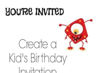 Birthday Party : Monster Birthday Invitation Free Printable – Tutorial, Learn how to create your …