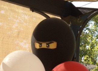Birthday Party : Ninjago Eyes – Ninjago – Ninja – Party Supplies. $3.00, via Etsy. Saw this, then…
