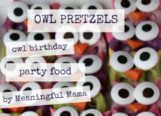 Birthday Party : OWL PRETZELS