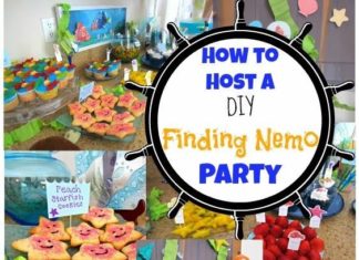 Birthday Party : SavingSaidSimply.com: How To Host DIY a Finding Nemo Party #DisneySide #Disney #…