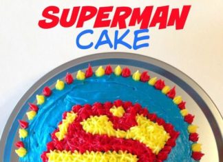 Birthday Party : Superman Cake – Perfect for your next Superhero party