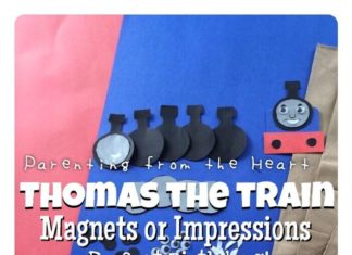 Birthday Party : Thomas the Train Magnets or Impressions Perfect for Birthdays! | Parenting From …