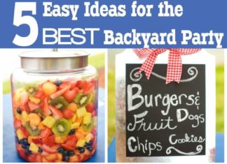 Birthday Party : Warm afternoons spent swimming in the pool, playing cornhole and cooking up burg…