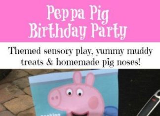 Birthday Party : What kid wouldn't love this hands-on Peppa Pig birthday party?? From sensory…