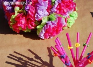 Birthday Party : diy party decorations for kids. Beautiful and easy decorations that kids can mak…