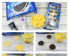 Birthday Party : How to make LEGO®️️ Batman Oreos. Decorations and snacks for a birthday par…