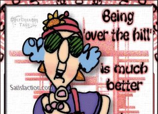 Happy Birthday Wiches : Being 'over the hill' is much better than being under it! – ツ Happy Bi…