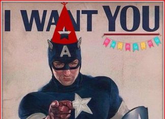 Happy Birthday Wiches : Captain America Birthday by cjlutje.deviantar… on @DeviantArt