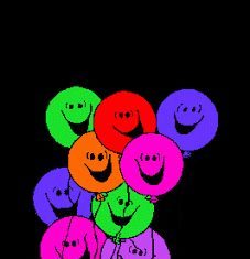 Happy Birthday Wiches : Collection of animated balloons gif images for Happy Birthday wishes | Happy Bir…