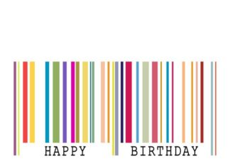 Happy Birthday Wiches : Happy Birthday Barcode Illustration… www.bje-art.co.uk/ www.etsy.com/…