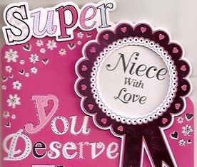 Happy Birthday Wiches : Happy Birthday Niece – Quality Birthday card