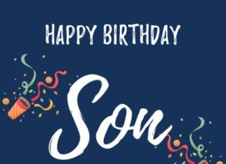 Happy Birthday Wiches : Happy Birthday, Son. Have an awesome one!