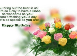 Happy Birthday Wiches : Happy Birthday Wishes for Boss